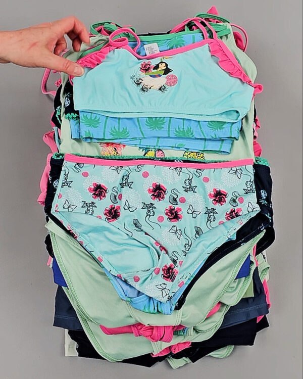 Фотография  940 - Купальники LIDL Kids 114#5 кг, ЛОТ №8373 оптом в Махачкале и Дагестане