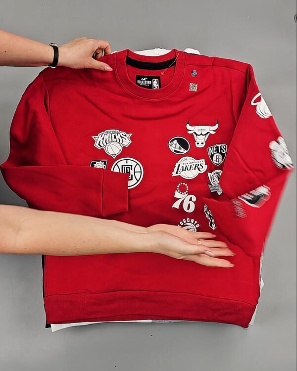 Фотография  210 - Толстовки муж HOLLISTER SW#10 кг, ЛОТ №8588 оптом в Махачкале и Дагестане