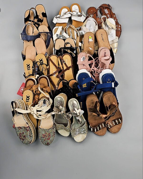 Фотография  451 - Обувь босоножки#10,8 кг, ЛОТ №8767 оптом в Махачкале и Дагестане