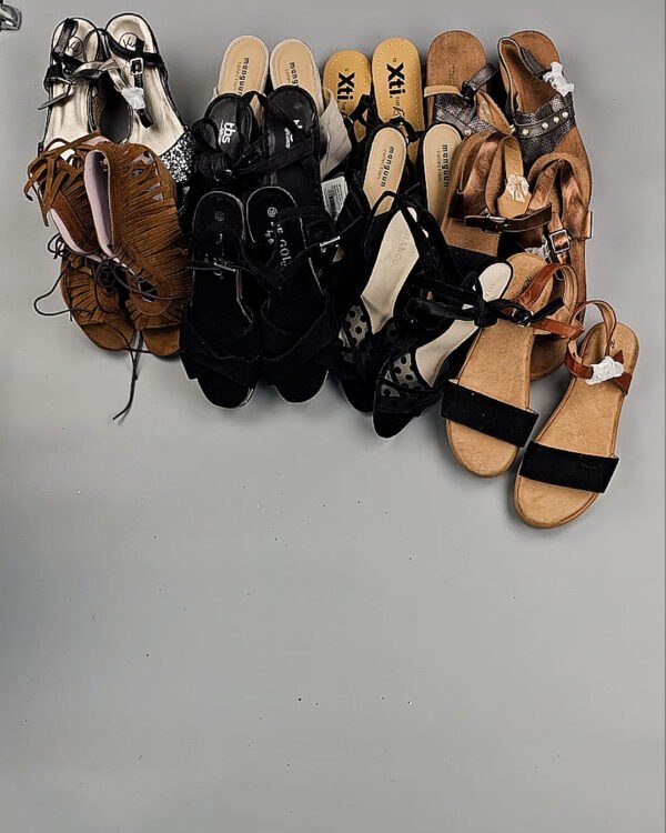 Фотография  375 - Обувь босоножки#11,6 кг, ЛОТ №8768 оптом в Махачкале и Дагестане