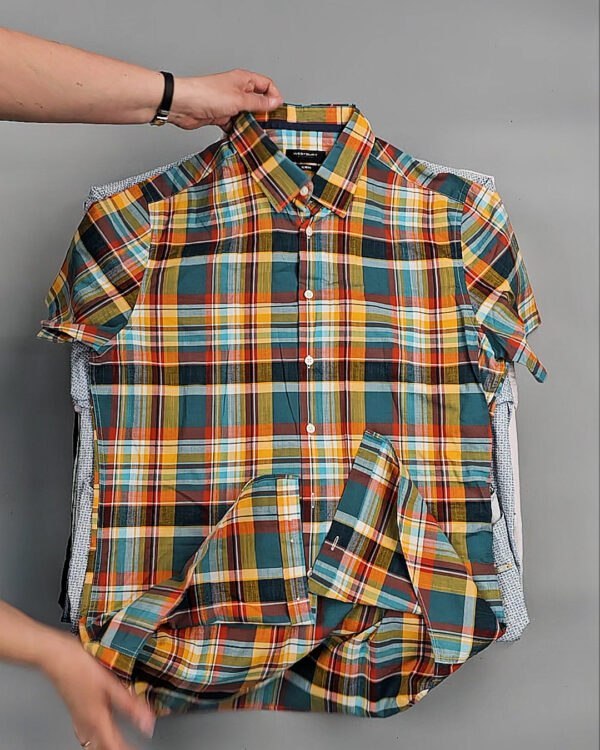 Фотография  336 - Рубашки к/р#25 кг, ЛОТ № ВК0095 оптом в Махачкале и Дагестане