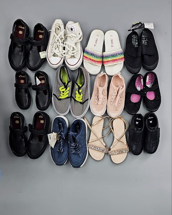 Фотография  904 - Обувь лето дети крем+экстра (SHOES Summer kids Cream+Extra)#15 кг, ЛОТ № ВК0119 оптом в Махачкале и Дагестане