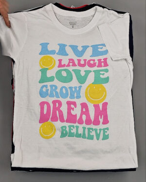 Фотография  548 - Футболки м/ж (Printed T-Shirts New)#5 кг, ЛОТ №8913 оптом в Махачкале и Дагестане