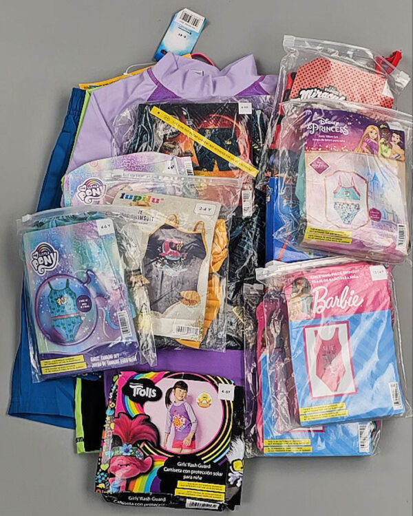 Фотография  499 - Купальники LIDL Kids#3 кг, ЛОТ №8962 оптом в Махачкале и Дагестане