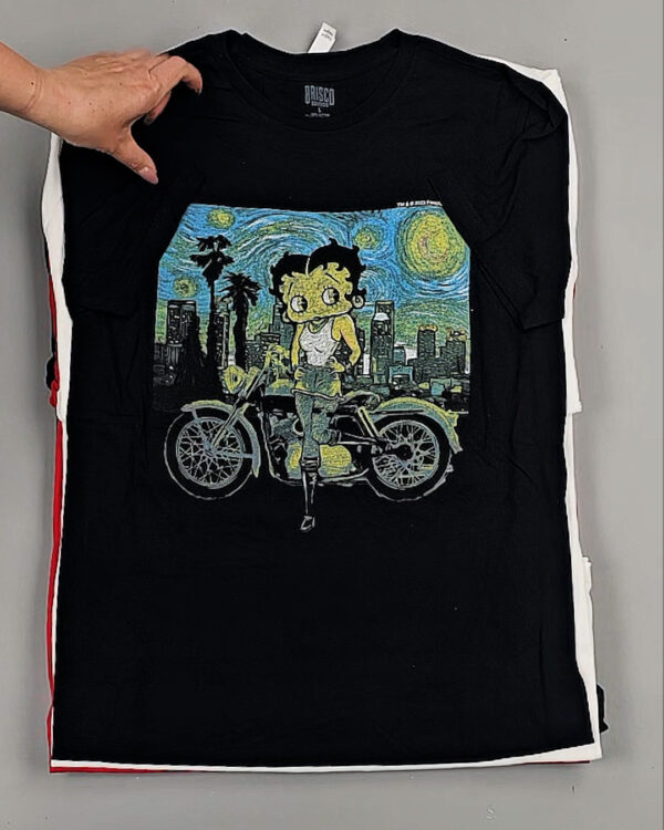 Фотография  174 - Футболки м/ж (Printed T-Shirts New)#5 кг, ЛОТ №8913 оптом в Махачкале и Дагестане