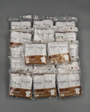 Купить Футболка белая муж Корея 085#5 кг оптом в Махачкале и Дагестане