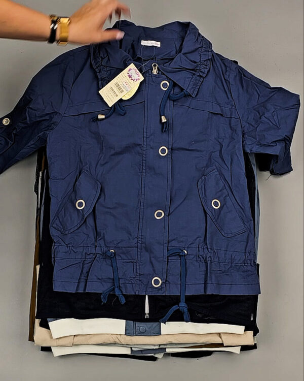 Фотография  467 - Ветровки жен Корея 085#6 кг, ЛОТ № СТ-9242 оптом в Махачкале и Дагестане