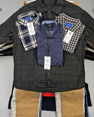 Купить Мужской зимний микс JACK JONES, 20 кг, ЛОТ № СТ-9533 оптом в Махачкале и Дагестане