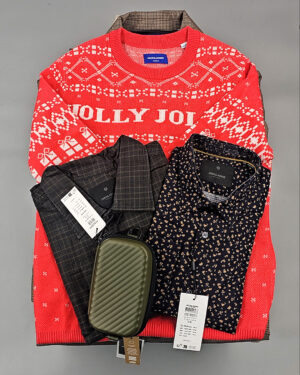 Купить Мужской зимний микс JACK JONES, 20 кг, ЛОТ № СТ-9445 оптом в Махачкале и Дагестане