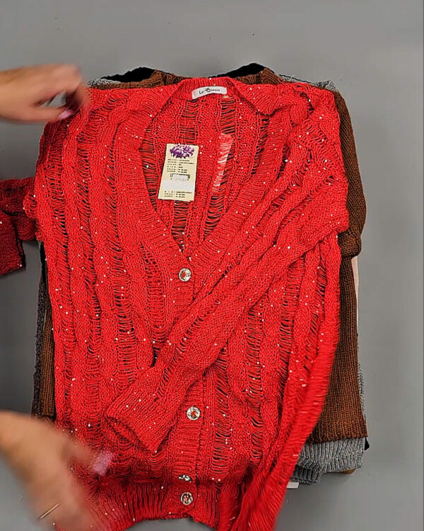 Фотография  218 - Джемпера Корея 085#7 кг, ЛОТ СТ-9412 оптом в Махачкале и Дагестане