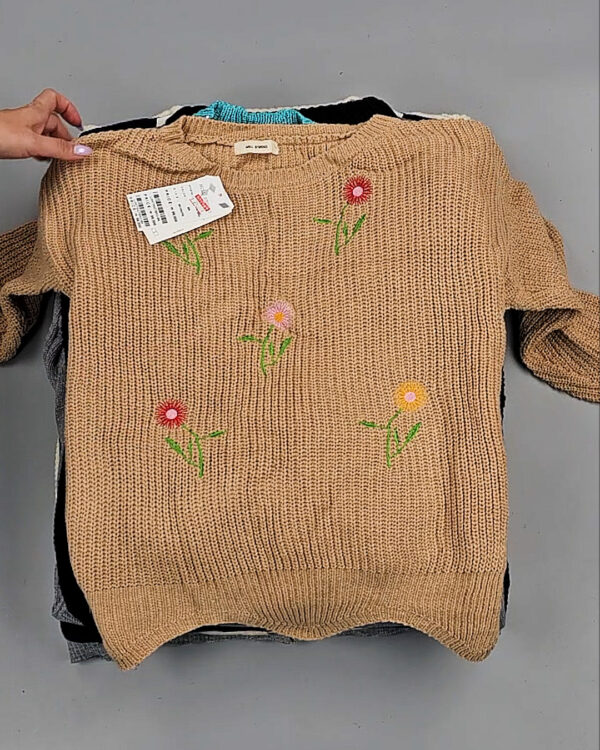 Фотография  924 - Джемпера Корея 085#7 кг, ЛОТ СТ-9414 оптом в Махачкале и Дагестане