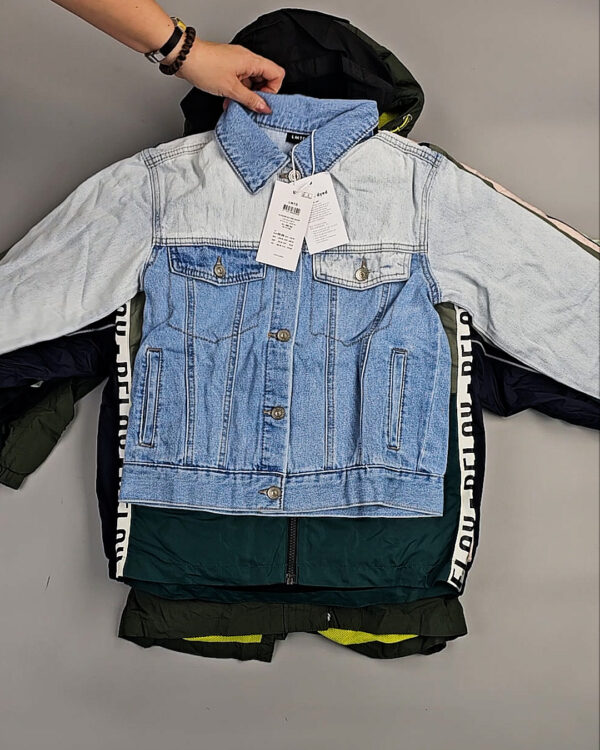 Фотография  879 - Ветровки СТОК дети 065#5 кг, ЛОТ СТ-9725 оптом в Махачкале и Дагестане