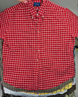 Купить Рубашки (Oversize Man Shirts Premium)#20,3 кг, ЛОТ СХ-0242 оптом в Махачкале и Дагестане