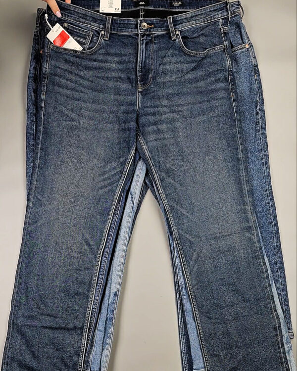 Фотография  815 - Джинсы C&A ж/м#10 кг, ЛОТ СТ-9861 оптом в Махачкале и Дагестане