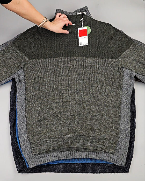 Фотография  792 - Джемпера мужские C&A 025#7 кг, ЛОТ СТ-10003 оптом в Махачкале и Дагестане