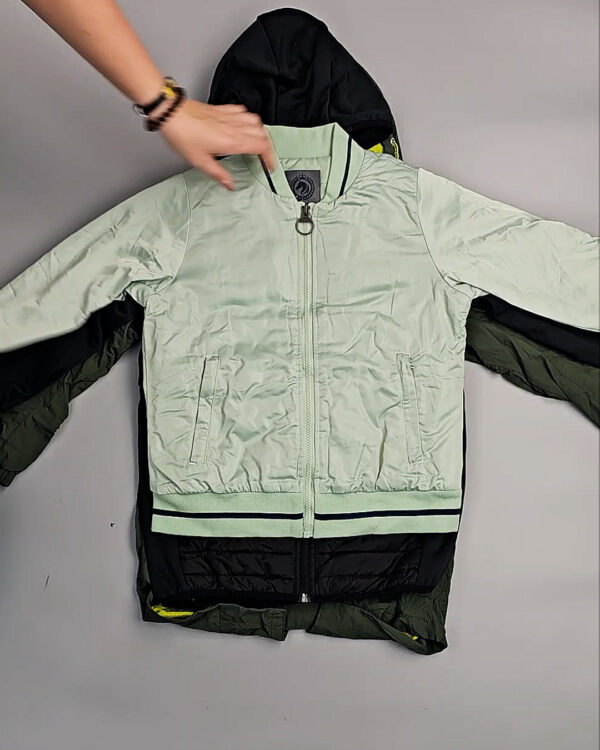 Фотография  911 - Ветровки СТОК дети 065#5 кг, ЛОТ СТ-9725 оптом в Махачкале и Дагестане