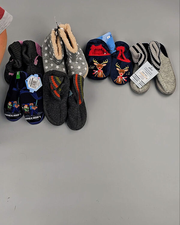 Фотография  900 - Обувь домашняя дети СТОК 065#3,2 кг, ЛОТ СТ-9727 оптом в Махачкале и Дагестане