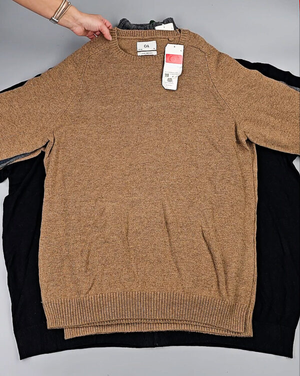 Фотография  646 - Джемпера мужские C&A 025#7,6 кг, ЛОТ СТ-10006 оптом в Махачкале и Дагестане