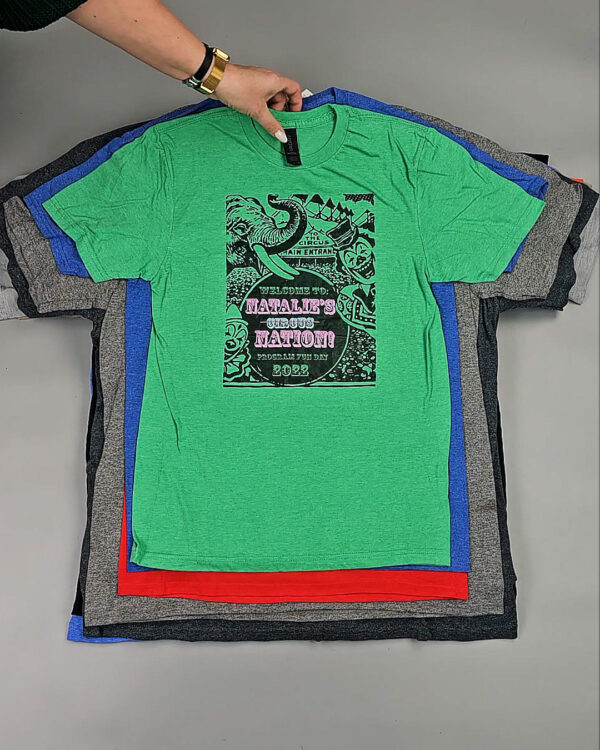 Фотография  624 - Футболки м/ж (Super T-Shirts Printed)#10 кг, ЛОТ СХ-0272 оптом в Махачкале и Дагестане