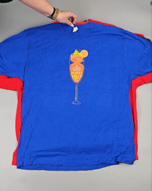 Фотография  605 - Футболки м/ж (Super T-Shirts Printed)#10 кг, ЛОТ СХ-0271 оптом в Махачкале и Дагестане